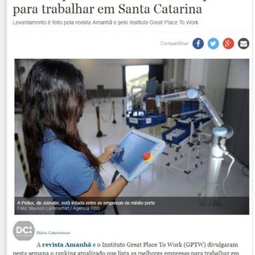 Confira quais são as melhores empresas para trabalhar em Santa Catarina – A Notícia