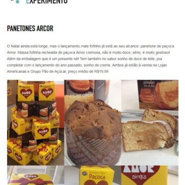 PANETONES ARCOR – Deixa que eu experimento