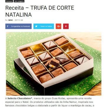 Receita – TRUFA DE CORTE NATALINA – Revista News