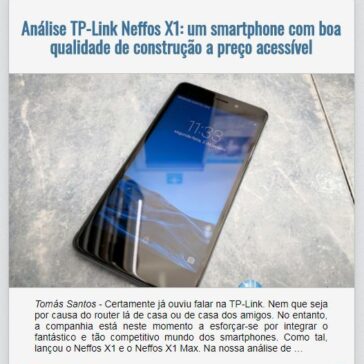 Análise TP-Link Neffos X1: um smartphone com boa qualidade de construção a preço acessível – EexpoNews