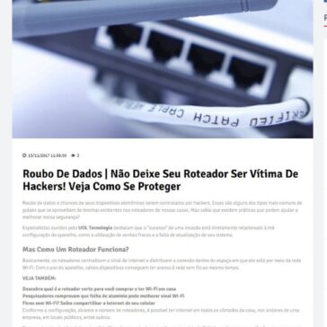 Roubo de dados | Não deixe seu roteador ser vítima de hackers! Veja como se proteger – 24Brasil