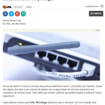 Não deixe seu roteador ser vítima de hacker! Veja dicas de como se proteger – BOL Notícias