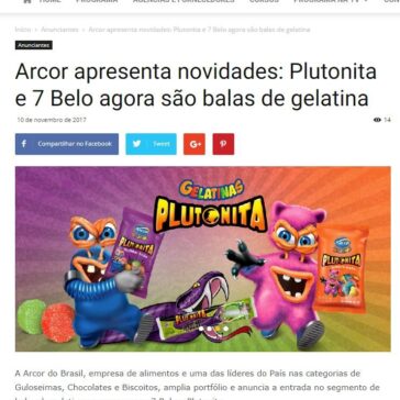 Arcor apresenta novidades: Plutonita e 7 Belo agora são balas de gelatina – Grandes Nomes da Propaganda