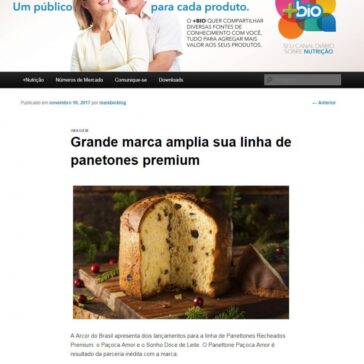Grande marca amplia sua linha de panetones premium – Mais Bio