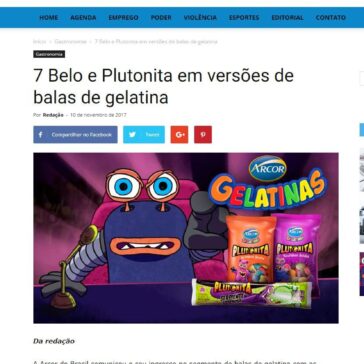 7 Belo e Plutonita em versões de balas de gelatina – RJ Diário