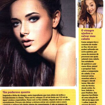 Vinagre: o brilho que faltava para o seu cabelo! – Ana Maria
