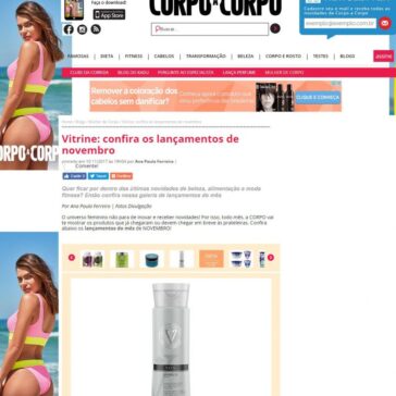 Vitrine: confira os lançamentos de novembro – Corpo a Corpo (On-line)