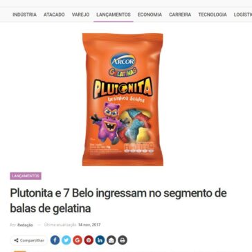 Plutonita e 7 Belo ingressam no segmento de balas de gelatina – Newtrade