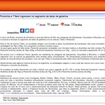 Plutonita e 7 Belo ingressam no segmento de balas de gelatina – Difundir