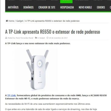 A TP-Link apresenta RE650 o extensor de rede poderoso – Overbr