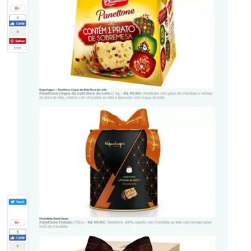 Mais de 15 Panetones e Chocotones para o Natal 2017 – Portal Mulher de Fato