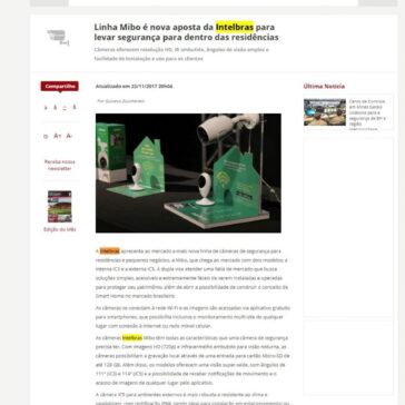 Linha Mibo é nova aposta da Intelbras para levar segurança para dentro das residências – Digital Security