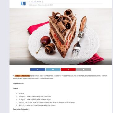 Aprenda a fazer o Bolo Mousse Floresta Negra – Revista Campinas