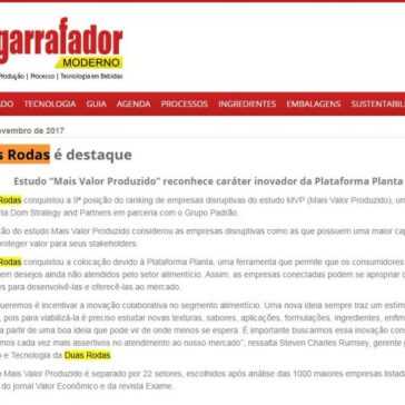 Duas Rodas é destaque – Engarrafador Moderno
