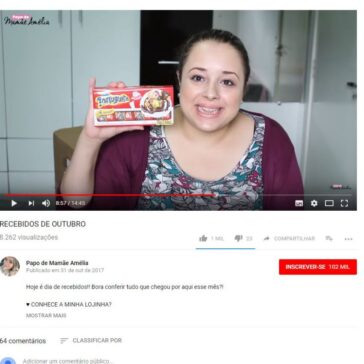 RECEBIDOS DE OUTUBRO – Papo de Mãe Amelia