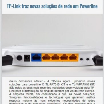 TP-Link traz novas soluções de rede em Powerline – EexpoNews