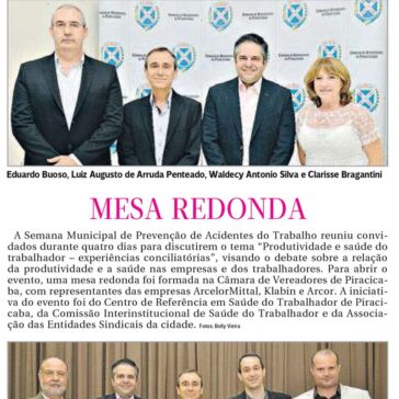 MESA REDONDA – Gazeta de Piracicaba