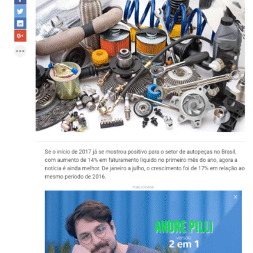 Setor de autopeças no Brasil mostra crescimento e surpreende em 2017 – Exame