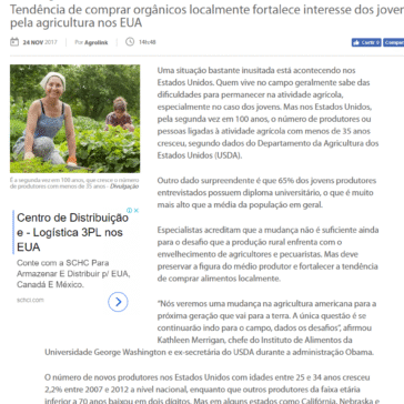 Nos EUA, jovens trocam escritório pelo campo – Correio do Estado