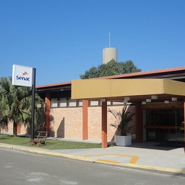 Fachada Senac Bertioga