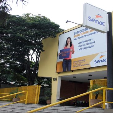 Fachada Senac Santo André