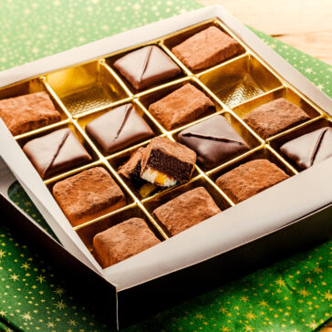 Receita da Selecta: Trufa de Corte Natalina