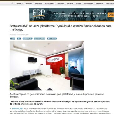 SoftwareONE atualiza plataforma PyraCloud e otimiza funcionalidades para multicloud – Portal ERP
