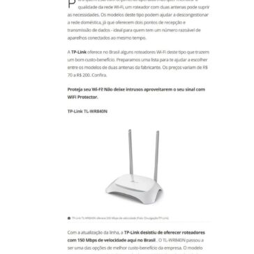 Roteador TP-Link com duas antenas: conheça modelos para comprar no Brasil – Tech tudo
