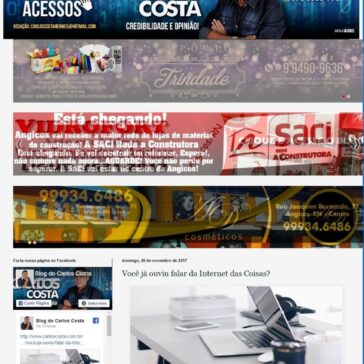 Você já ouviu falar da Internet das Coisas? – Blog do Carlos Costa