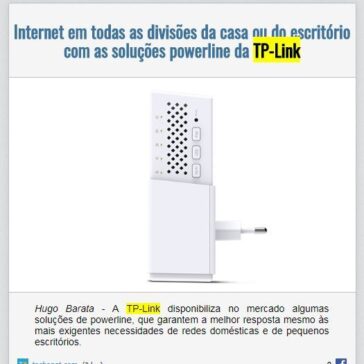 Internet em todas as divisões da casa ou do escritório com as soluções powerline da TP-Link – EexpoNews