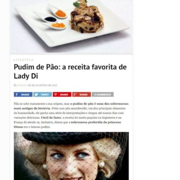 Pudim de Pão: a receita favorita de Lady Di – Pop Mag