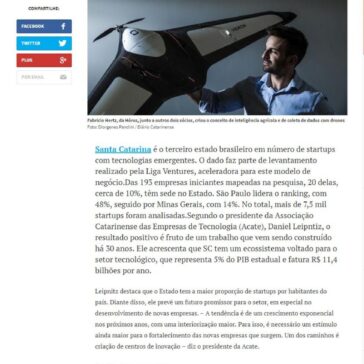 SC tem o terceiro maior número de startups com tecnologia emergente – Diário Catarinense (On-line)