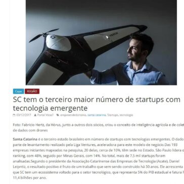 SC tem o terceiro maior número de startups com tecnologia emergente – Visse