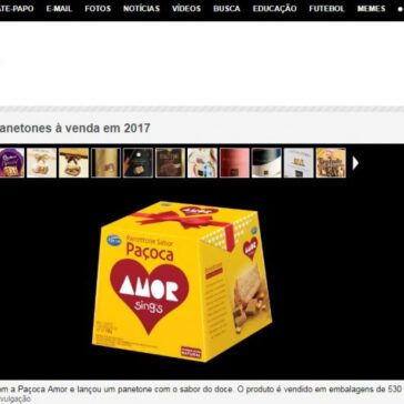 Veja sabores de panetones à venda em 2017 – BOL Notícias