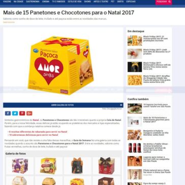 Mais de 15 Panetones e Chocotones para o Natal 2017 – Guia da Semana