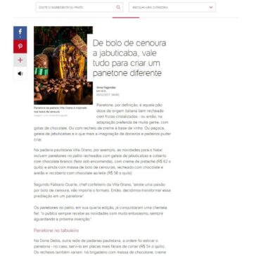 De bolo de cenoura a jabuticaba, vale tudo para criar um panetone diferente – UOL