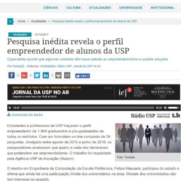 Pesquisa inédita revela o perfil empreendedor de alunos da USP – Guia das Artes
