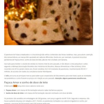 Paçoca, sonho e profiteroles: marcas apostam em novos sabores de panetone – Nova Flórida FM 98,1