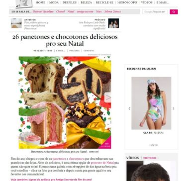 26 panetones e chocotones deliciosos pro seu Natal – Lilian Pacce