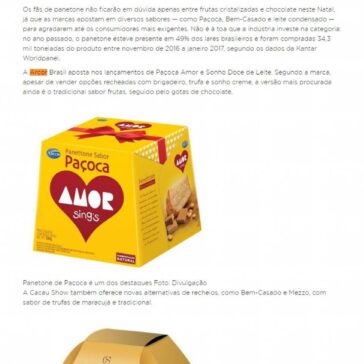 Panetone de paçoca e bem-casado? Confira os lançamentos deste ano