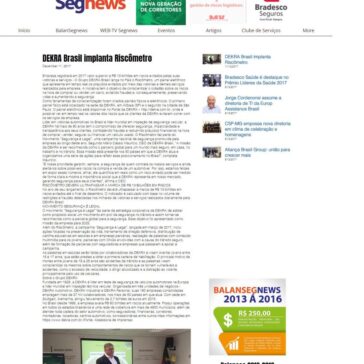 DEKRA Brasil implanta Riscômetro – Ccpseg News