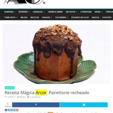 Receita Mágica Arcor: Panettone recheado – Alice Glitz