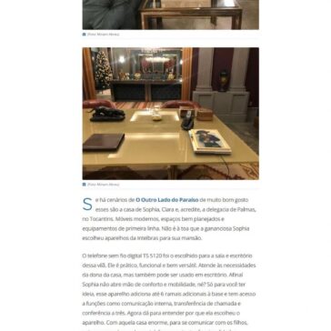 Cenários de O Outro Lado do Paraíso trazem soluções de comunicação e segurança – Overbr
