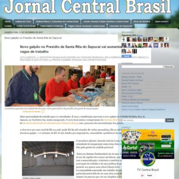 Novo galpão no Presídio de Santa Rita do Sapucaí vai aumentar o número de vagas de trabalho – Jornal Central Brasil DF