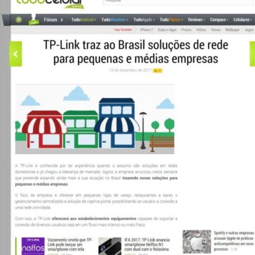 TP-Link traz ao Brasil soluções de rede para pequenas e médias empresas – Tudo Celular