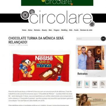 Chocolate Turma da Mônica será relançado! – Colares Produções