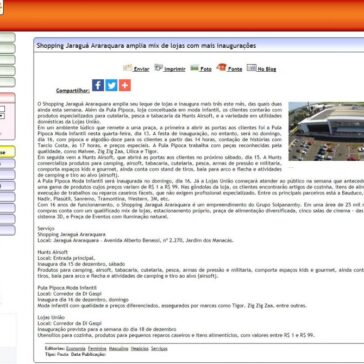 Shopping Jaraguá Araraquara amplia mix de lojas com mais inaugurações – Difundir