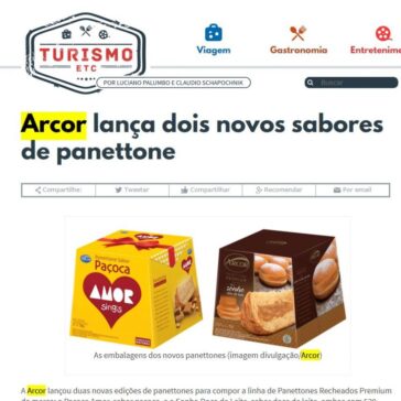 Arcor lança dois novos sabores de panettone – Turismo ETC
