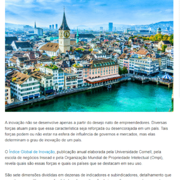 Os 5 países mais inovadores do mundo — e o que podemos aprender com eles – Administradores