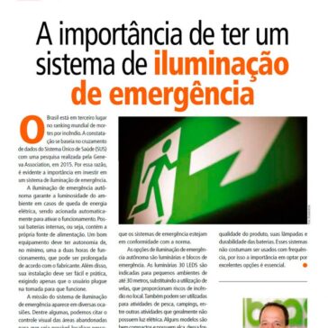 A importância de ter um sistema de iluminação de emergência – Potência